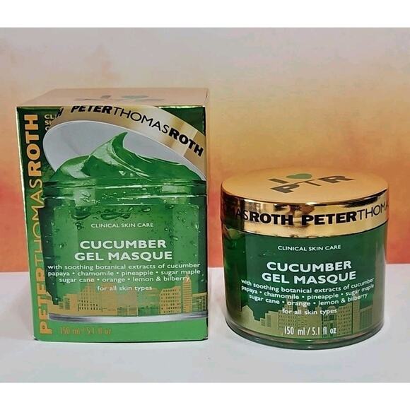 Peter Thomas Roth Mask Cucumber Gel Mask 5.1 fl oz X2 Gel Mask - Picture 2 of 6